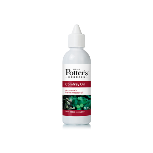 Potter's Herbals Comfrey Oil with Eucalyptus, 75 ml (pack of 5)